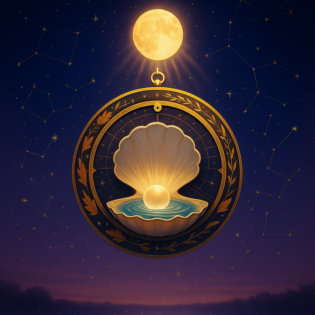 Une personne méditant alors que des idées s'illuminent autour d'elle, représentant la clarté de l'horoscope du Cancer de septembre.